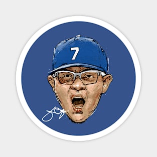 julio urias scream Magnet